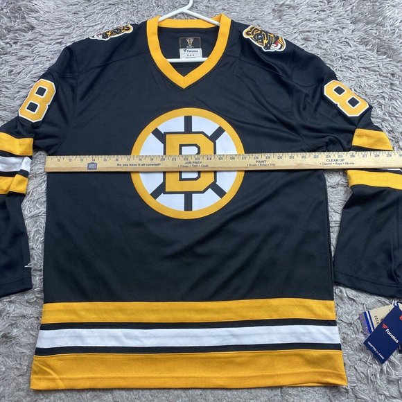 $180 MEDIUM Fanatics Cam Neely BOSTON BRUINS Vintage Hockey Throwback Jersey M - Picture 2 of 8